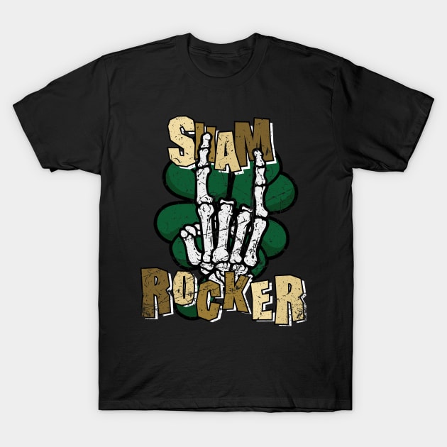 Shamrock on St. Patrick's Day T-Shirt by jodotodesign